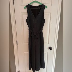 Banana Republic black & white jumpsuit size 4